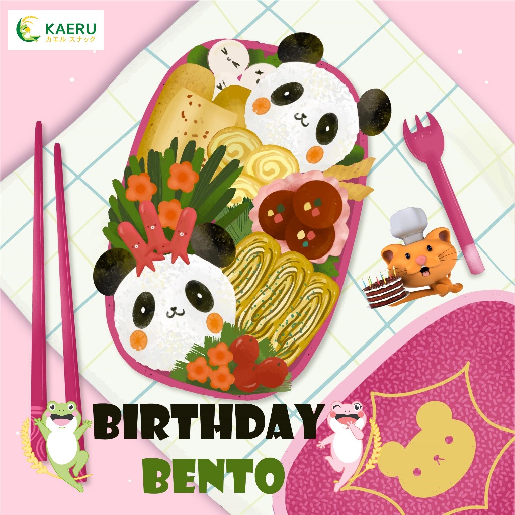 

Scrumptious Birthday Bento by Kaeru - 20pax