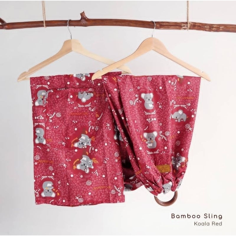 preloved cuddle me ring sling bamboo.