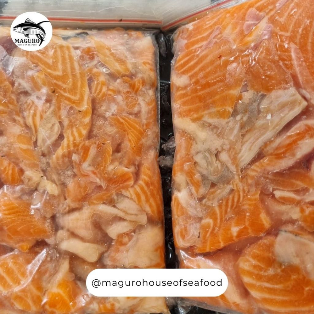 

Scrap Salmon Frozen 500 Gr