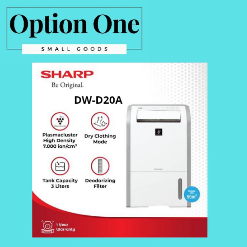 Sharp DW-D20A-W Dehumidifier