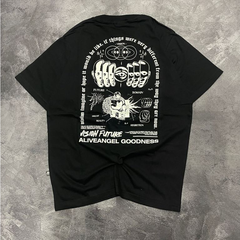 Kaos Clothing Lokal Brand Hitam Lengan Pendek Fulltag / Kaos Distro Original Streetwear / Baju / Kao