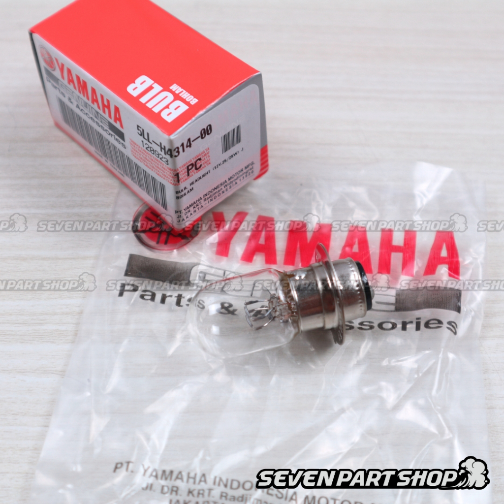 BOHLAM LAMPU DEPAN 12V 25W MIO NOUVO XEON JUPITER Z ORI ORIGINAL YGP 5LL-H4314-00