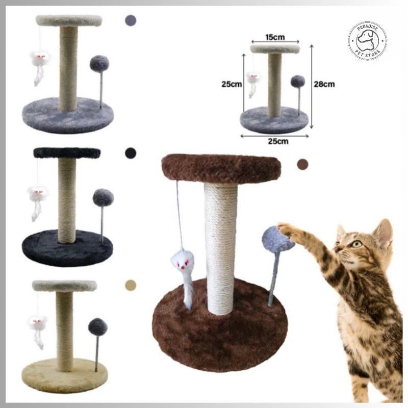 Cakaran Kucing Cat Scratcher Tree Cat Tree Kucing Cat Condo Kucing Dewasa Mainan Garukan Kucing