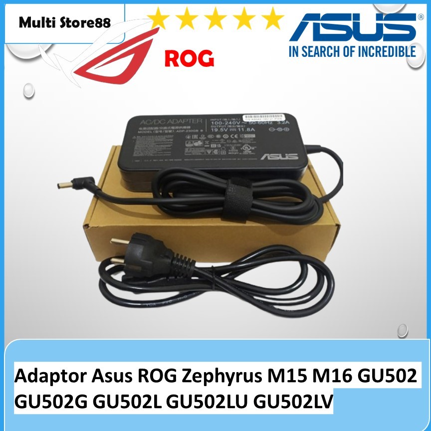 Charger Adaptor Asus ROG Zephyrus M15 M16 GU502 GU502G GU502L GU502LU GU502LV