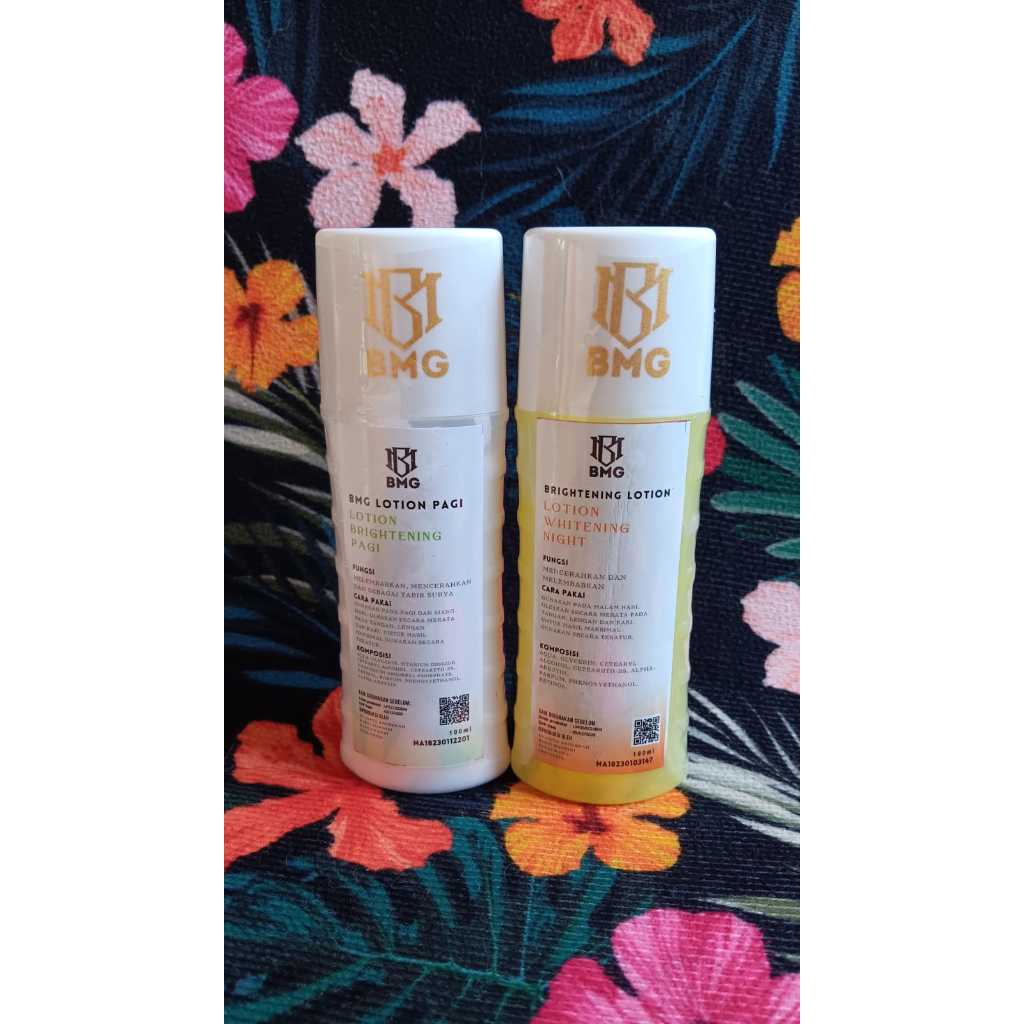 ❤️Sakila❤️ PAKET BMG LOTION SIANG DAN MALAM KUNING[ BMG PABRIK ] BMG HB KUNING ANGUUUR CEPAT MEMUTIH