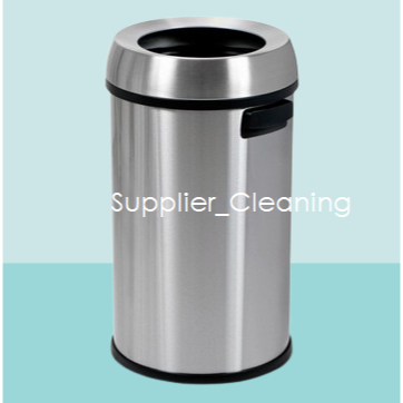 Dust Bin hotel mall Garbin 65 Liter Tempat Sampah Stainless bulat