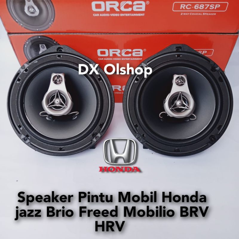 speaker pintu mobil ORCA Honda  jazz Freed dll high quality