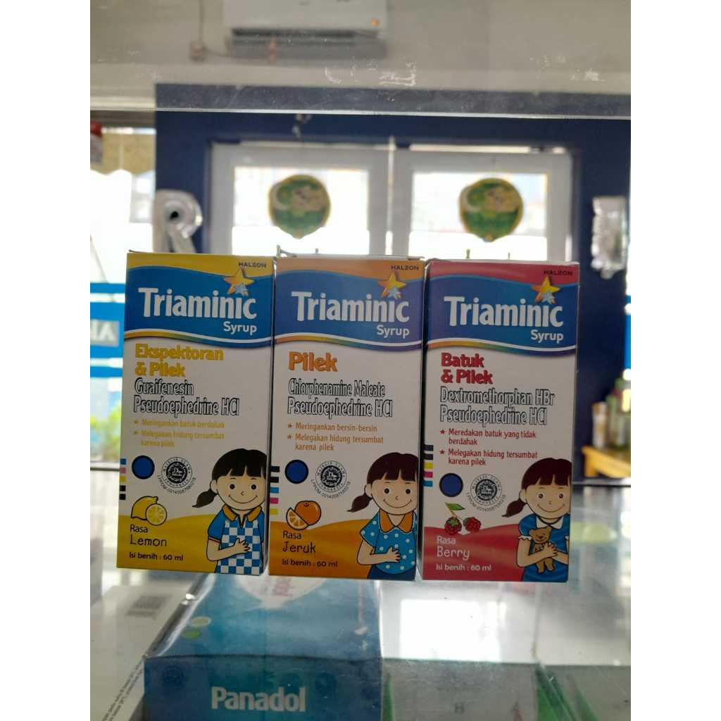 TRIAMINIC BATUK PILEK, TRIAMINIC EXPECTORANT, TRIAMINIC PILEK