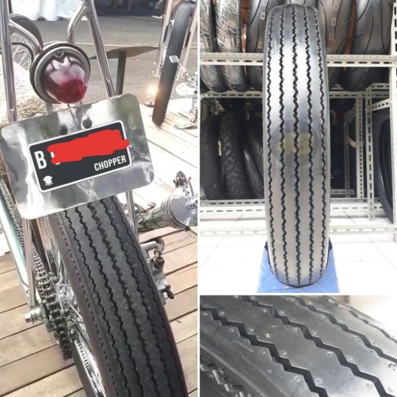 Ban Motor SB135 Classic 3.50 Ring 18 Tubetype for Japstyle Bratstyle Chopper Bobber dll