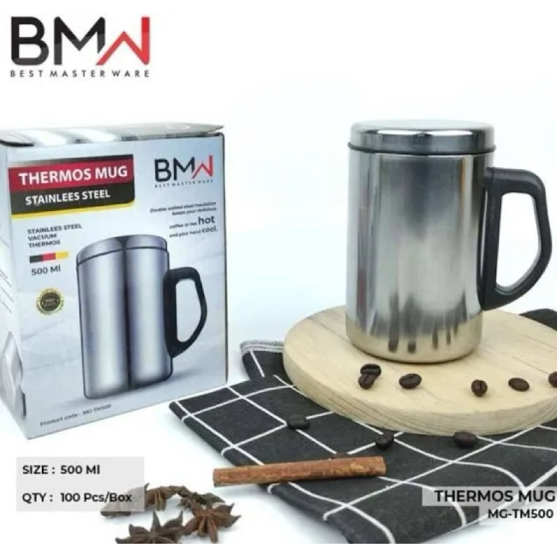 Thermos mug stainless tahan panas dan dingin