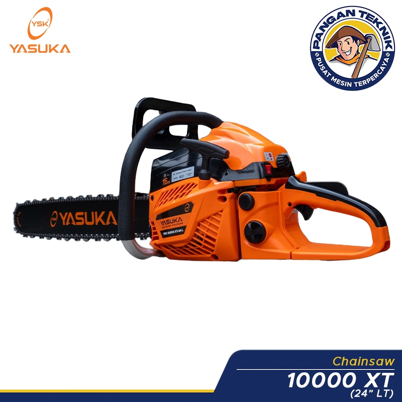 LAGI PROMO Gergaji Mesin (Chainsaw) YASUKA 10000 XT- BAR 24" LT