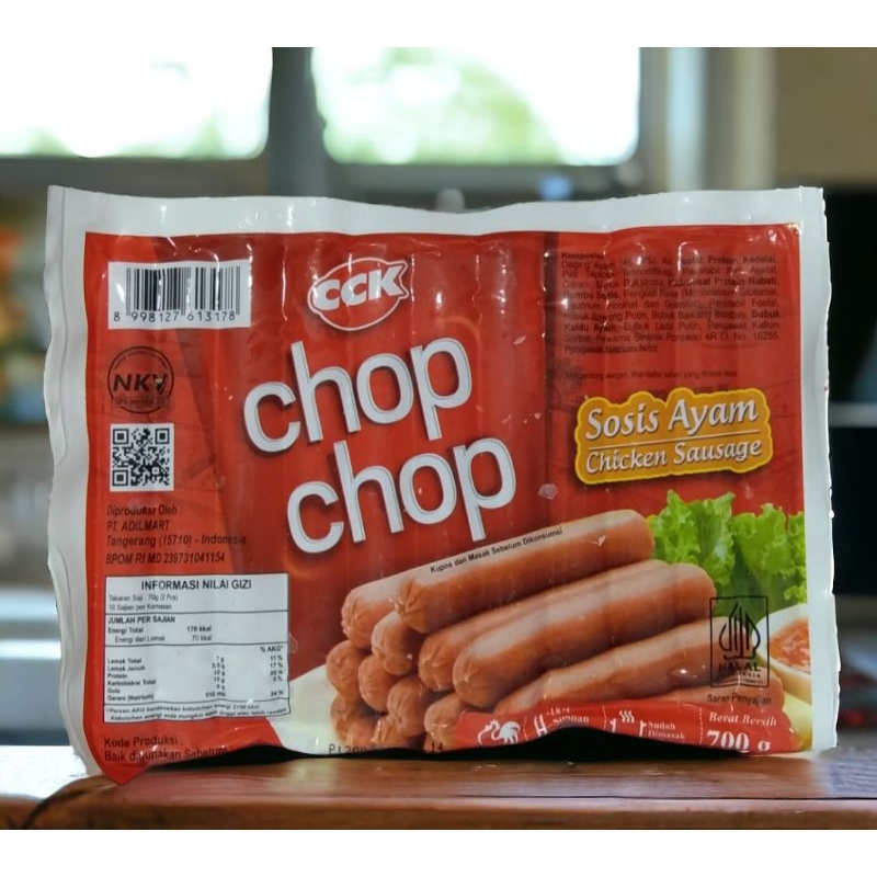 

Chop - Chop Sosis Ayam 700gram isi 20 dan 30 / Sosis Ayam Murah / Sosis Ayam Frozen Food