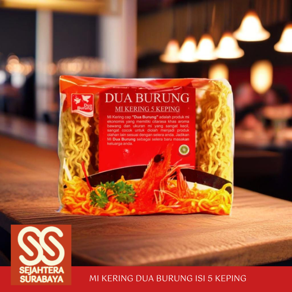 

Mie Dua Burung Isi 5 Keping