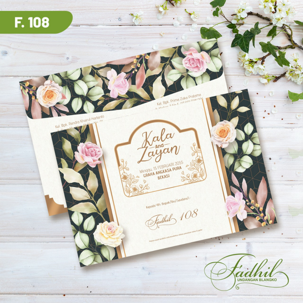 Undangan Pernikahan Undangan Pernikahan Murah Terbaru Undangan Custom Undangan Aesthetic Undangan Se