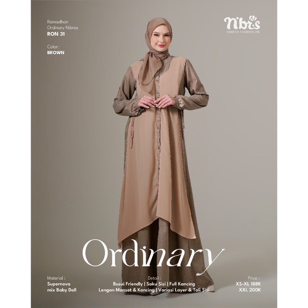 RON 031 GAMIS NIBRAS TERBARU