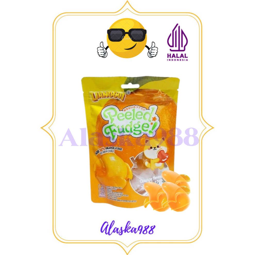 

Lianggui mango peeled gummy | permen mangga peeled | permen mangga kupas | Fudge Fruit