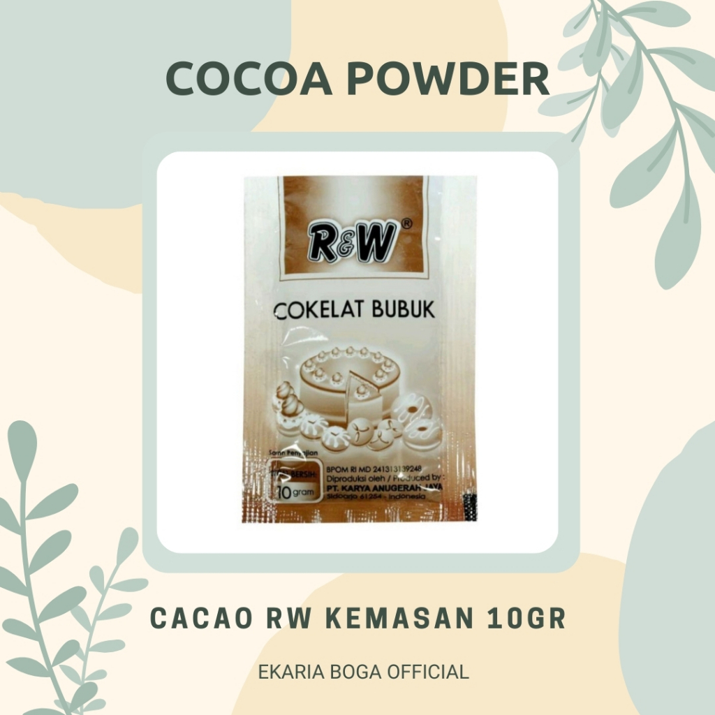 

CACAO | COCOA POWDER | KAKAO | COKLAT BUBUK | R&W | RAJAWALI | CACAO RW KEMASAN 10GR