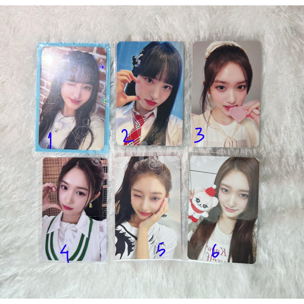 All About IVE Liz Lee Seo Leeseo PC Photocard POB IVE MINE I AM BEATROAD SEASON'S GREETING SG2024 MI