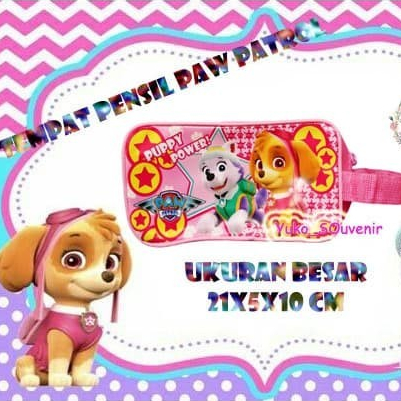 

Tempat Pensil Paw Patrol Pink Bahan Tebal dan Besar Murah Tempat Pensil Skye Pink