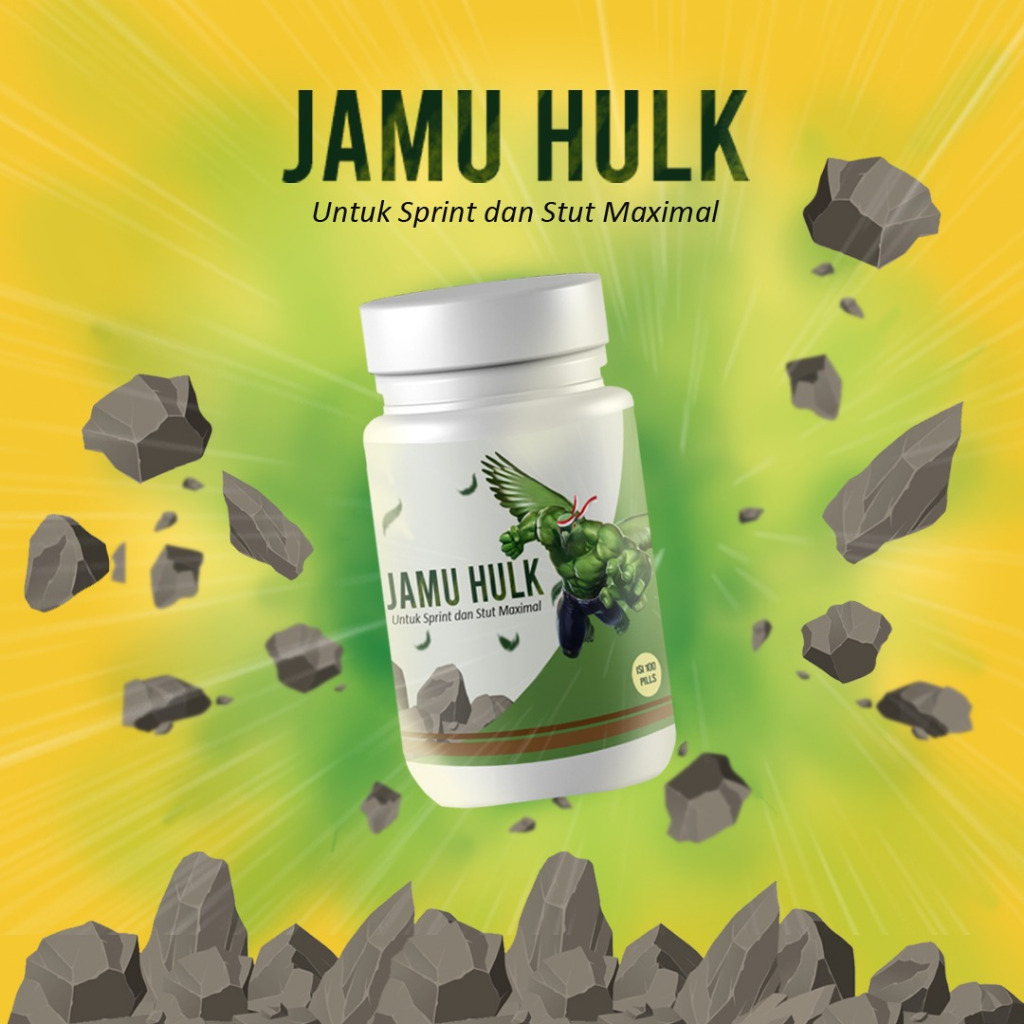 Hulk Jamu Merpati( Untuk Sprint dan Stut Manuver Merpati ) isi 100 Butir