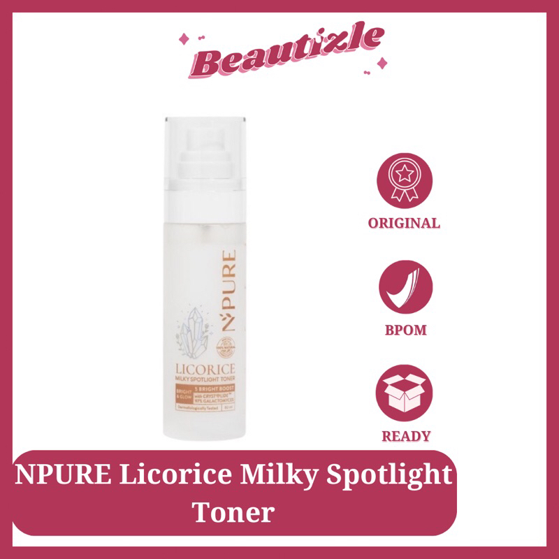 NPURE Licorice Milky Spotlight Toner