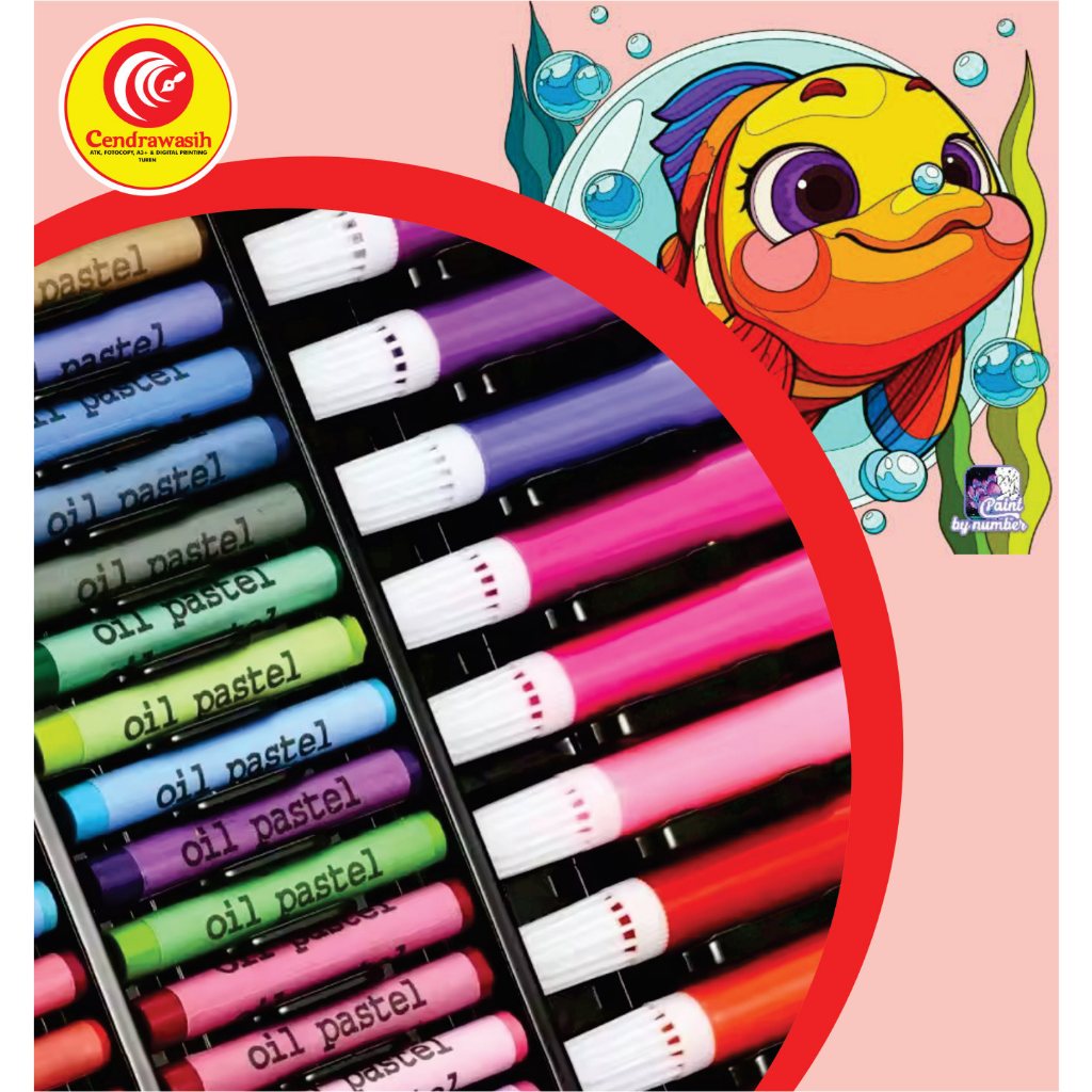 

ART SET LARISO/ALAT MEWARNAI LENGKAP/SET MEWARNAI/LARISSO