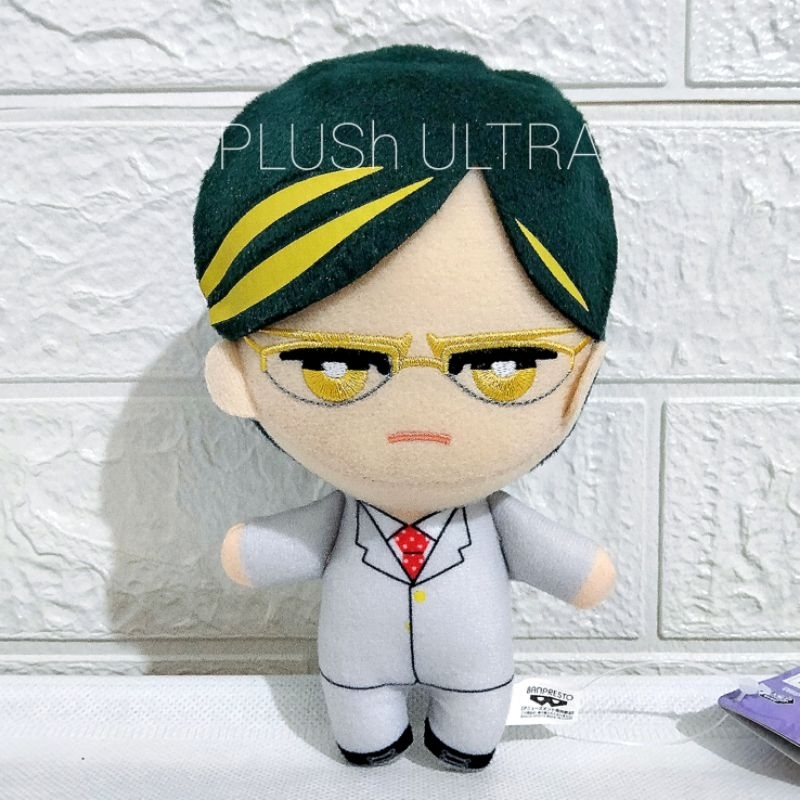 Tomonui Mirai Sasaki Sir Night Eye My Hero Academia MHA BNHA Anime Plush Keychain Gantungan Kunci Bo
