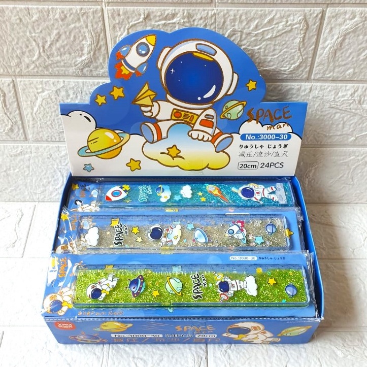 

Hadir Terjamin Penggaris 2 cm Air Glitter Karakter Fancy ASTRONOT UNICORN DINO