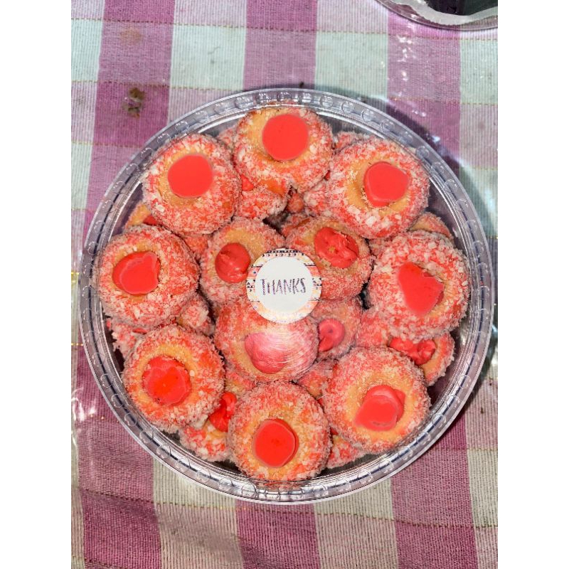 

cookies strawberry | kue kering strawberry