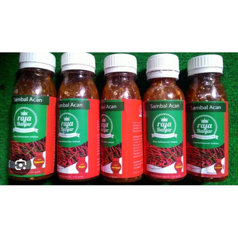 

sambal acan raja banjar 125 gran