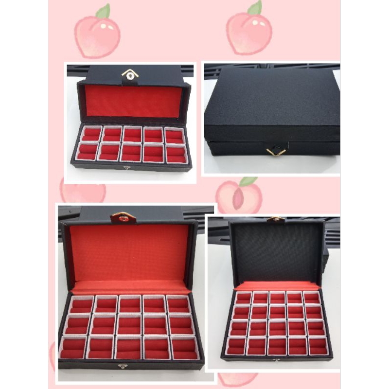 KOTAK CINCIN/AKIK TERMURAH BOX Kotak CINCIN isi 10 15 dan 20 cincin