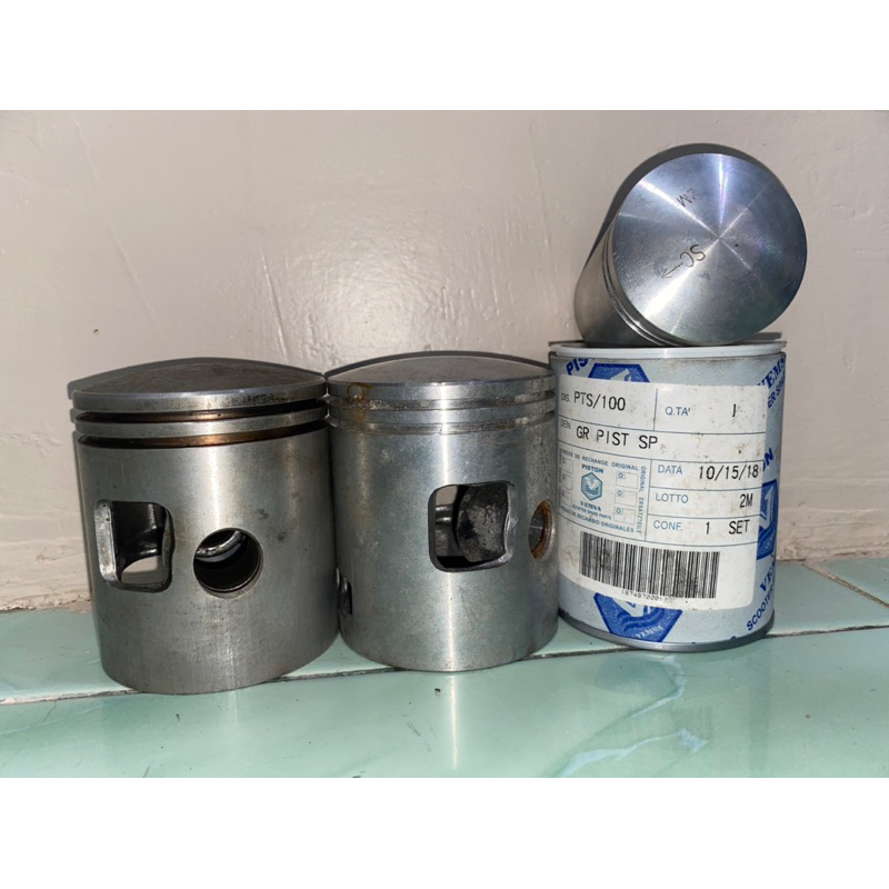 seher piston vespa spartan vespa excel 200 cc 4m 3m