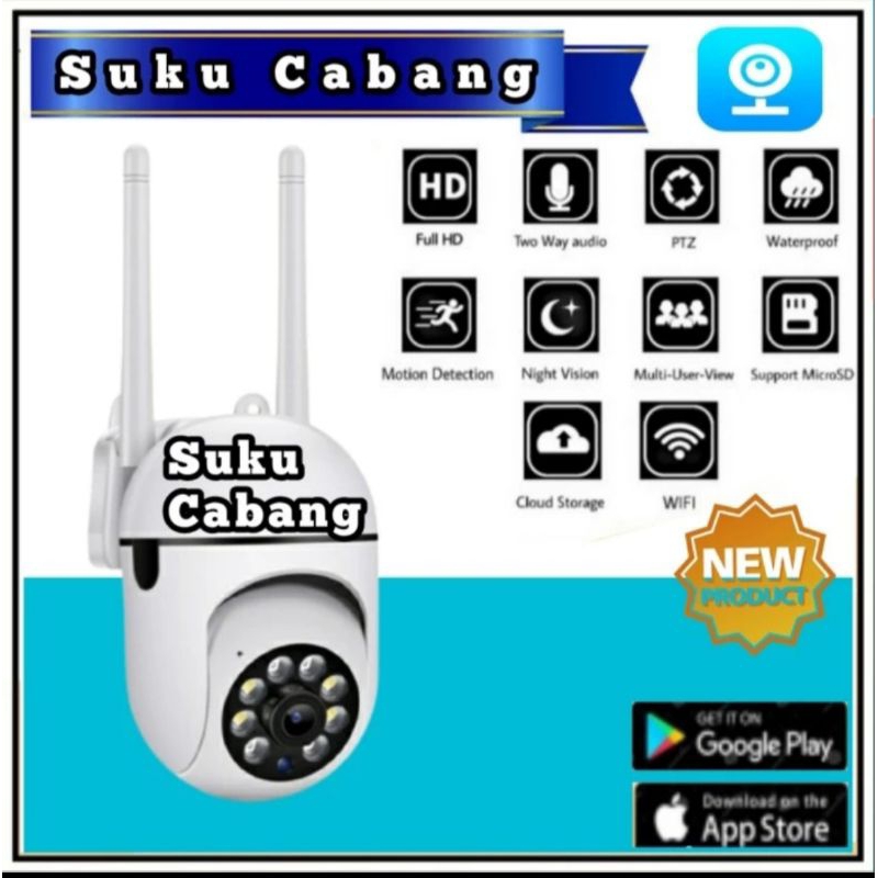 IP Camera CCTV V380pro Outdoor 8MP 1080P PTZ Speed Dome Wireless Colorvu