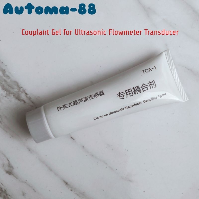 TCA-1 Jel Dasaran Ultrasonic Sensor Couplant Gel untuk Transducer UFM Flow Meter Clamp on Flowmeter 
