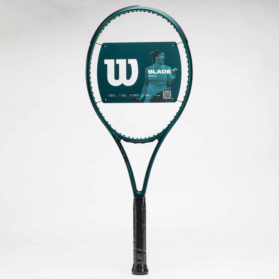 Raket Tenis Wilson Blade V9 100UL/265gr Wilson Blade V9 100UL/265gr Wilson Blade 2024 Emerald Green 