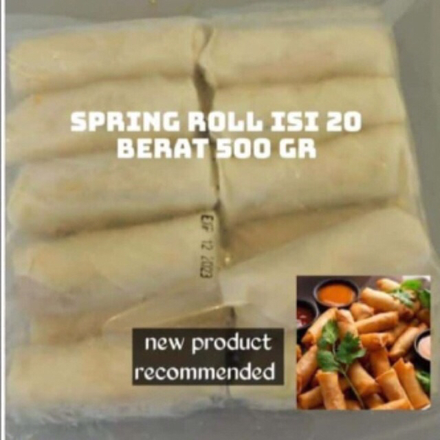 

Spring Roll Udang Isi 20