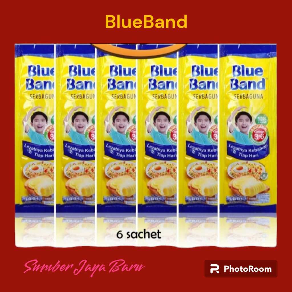 

Blue Band Sachet | Isi 6 Sachet @ 15 g
