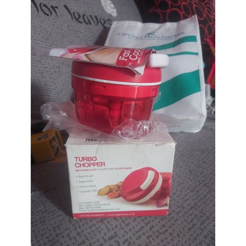 Turbo Chopper Tupperware