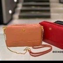 Bonia Original sling bag leather 2 zipper