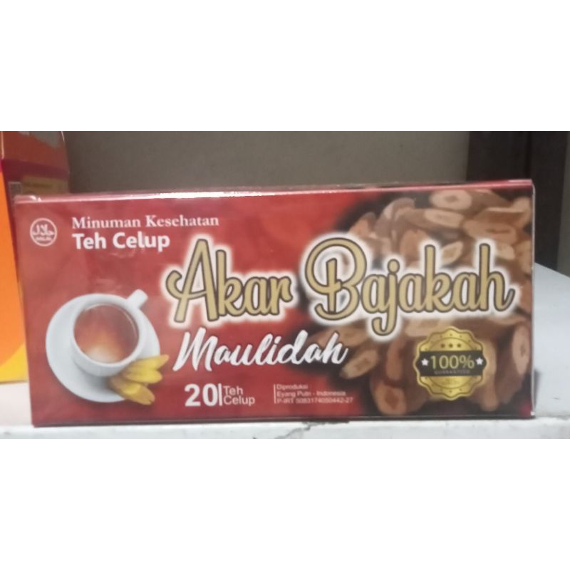 

Minuman Kesehatan Teh Celup Akar Bajakah/Herbal Teh celup Akar Bajakah isi 20 kantong celup.