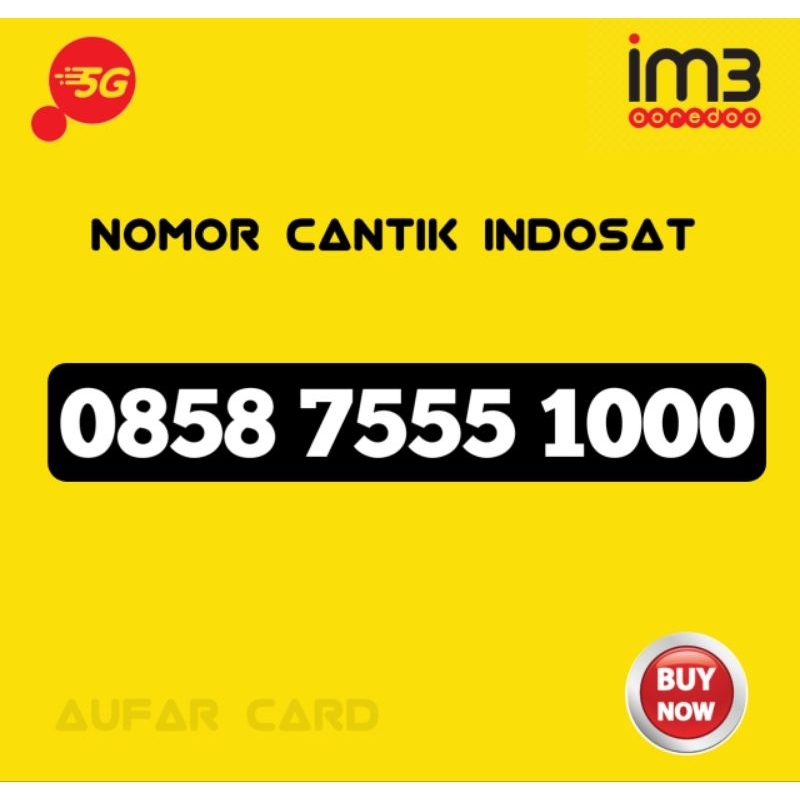 NOMOR CANTIK IM3 1000 INDOSAT 000 Triple 000 Ekor 1000 im3 1000
