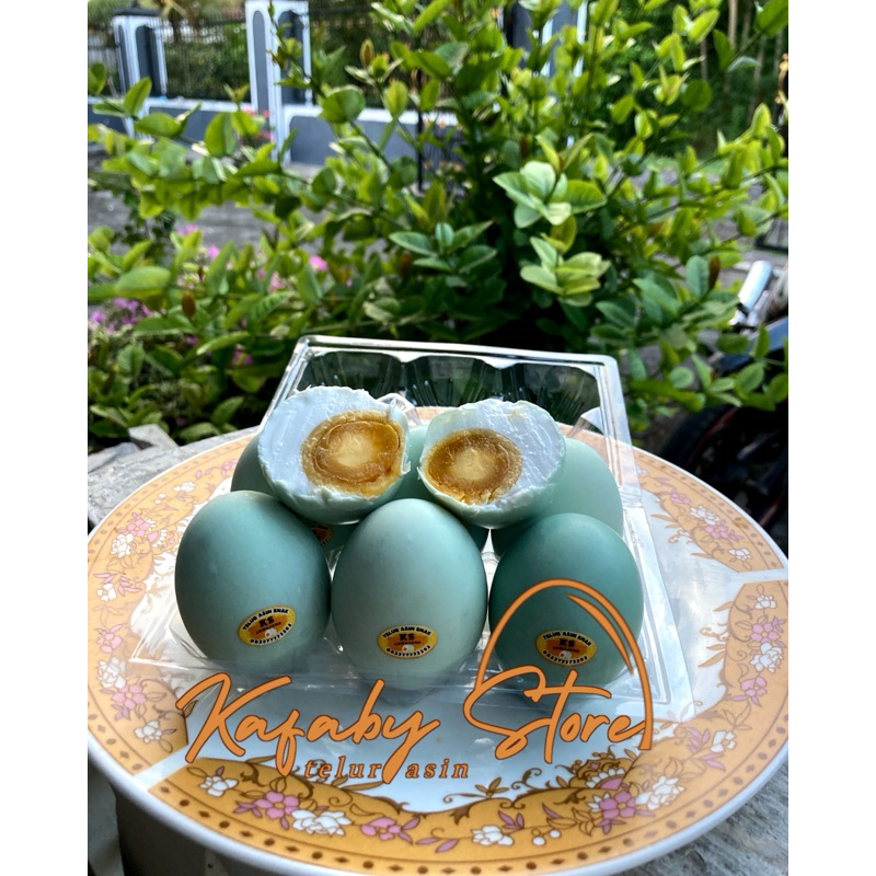 

Telur Asin Bebek Matang Siap Makan (isi 6 Butir+Free Bubble Wrap)