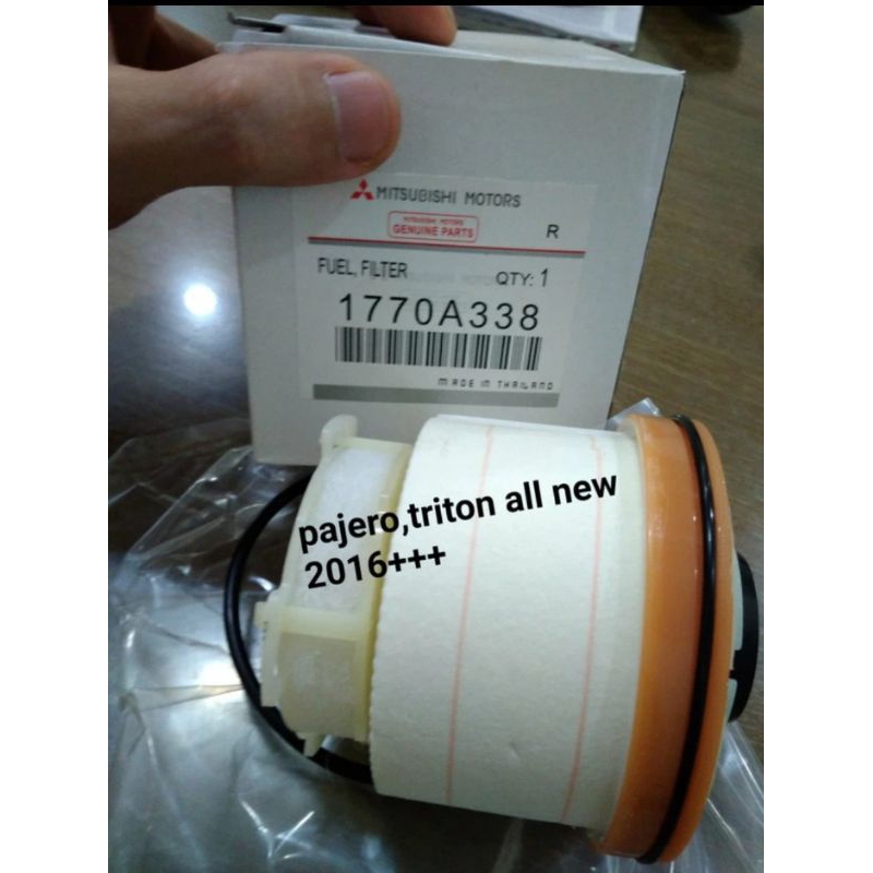 fuel filter saringan solar pajero triton new 2016 2017 original mitsubishi