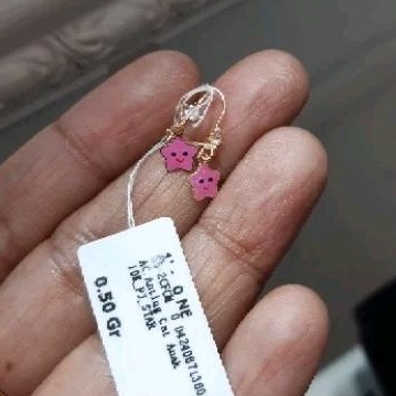 Anting Anak Cat Bintang 0,5gram semar nusantara
