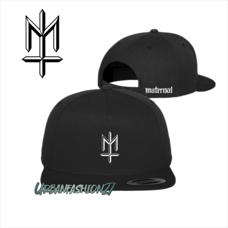 TOPI SNAPBACK MATERNAL DISTRO PREMIUM / TOPI SNAPBACK DISTRO LOKAL PRIA WANITA LOGO MATERNAL DISASTE