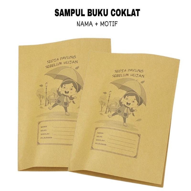 

(ISI 80 PCS) OBRAL SAMPUL BUKU TULIS COKLAT / SAMPUL QUARTO COKLAT MURAH / SAMPUL BUKU QUARTO COKLAT