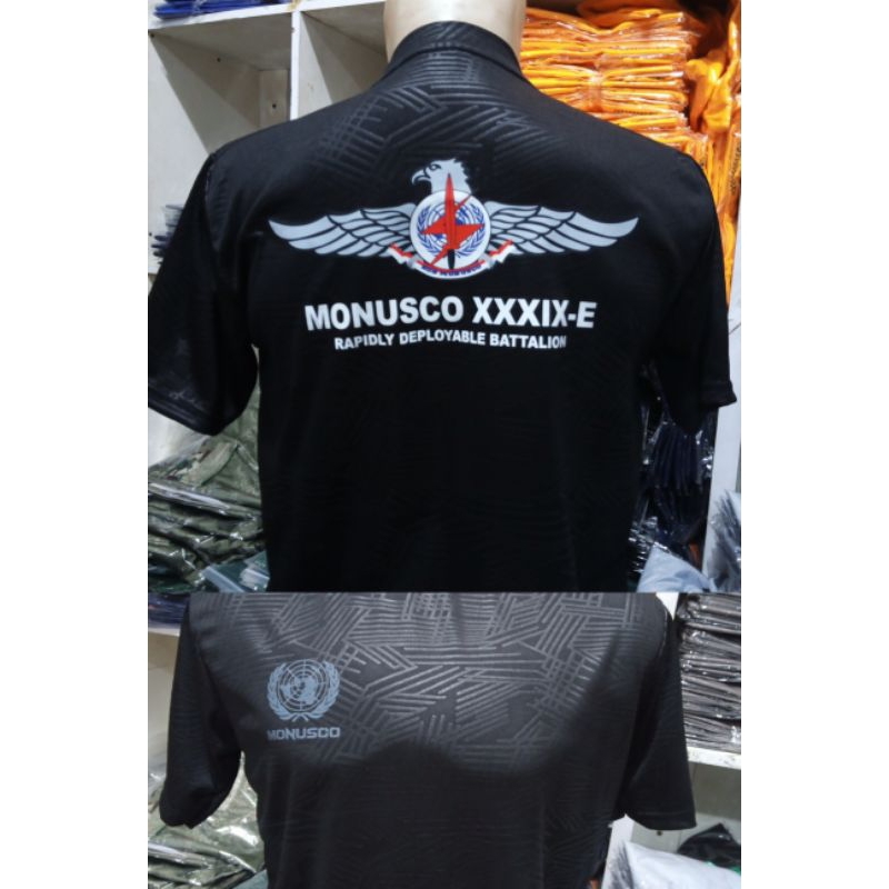 KAOS JERSEY EMBOS DTF SATGAS RDB 39E/RDB XXXIX-E MONUSCO KONGO