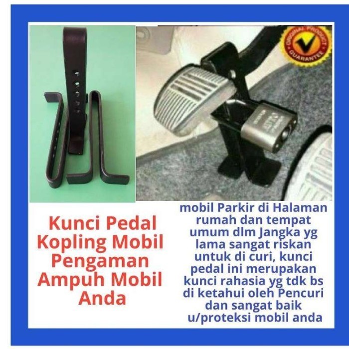 Kunci Kopling Pengaman Mobil  Anti Maling Tanpa Gembok