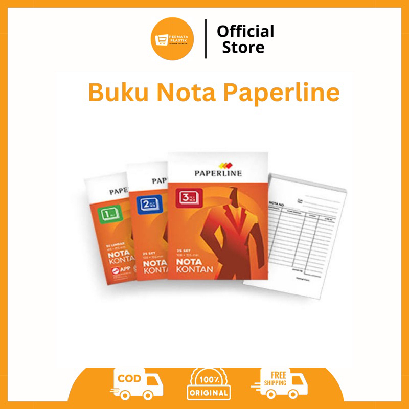 

Buku Nota Kontan Paperline 1 ply 2 ply 3 ply