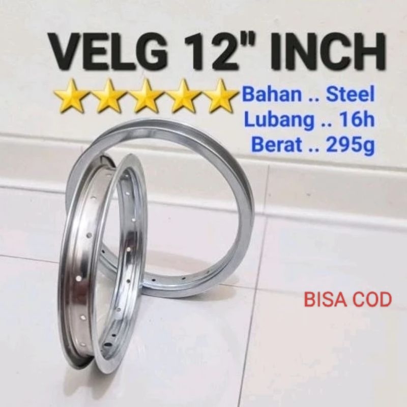 VELEK SEPEDA 12 INCH PELEK SEPEDA VELG SEPEDA VELG SEPEDA ANAK